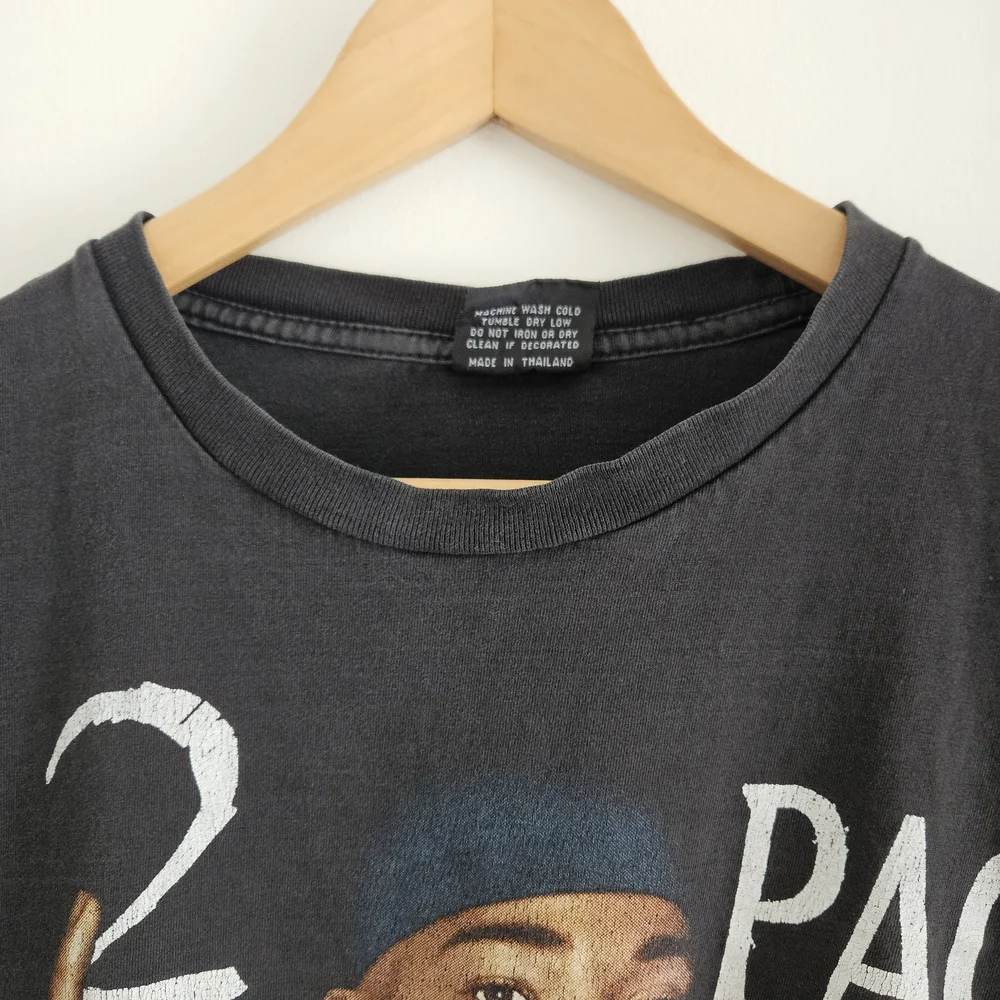 Vintage Tupac Shirt Mens Large Rap Hip Hop 2pac Y2K - Picture 4 of 8